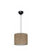 GloboStar Clairie Pendant Light Brown with Socket E27 22x22x93cm