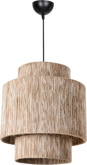 GloboStar Salto Κρεμαστό Φωτιστικό Μπεζ 39x39x80εκ. GloboStar Salto Κρεμαστό Φωτιστικό Μπεζ 39x39x80εκ.