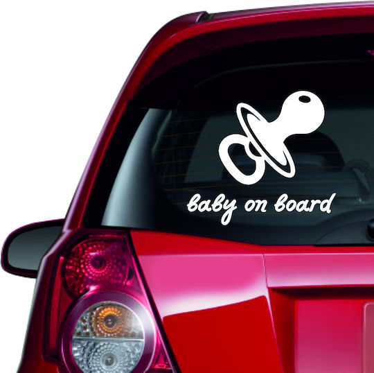 Autoaufkleber Baby an Bord 40 Blau