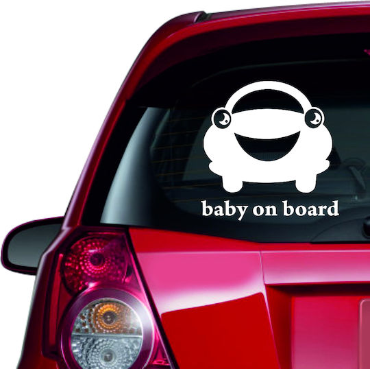 Αυτοκόλλητο Αυτοκινήτου Baby On Board 38 Πράσινο