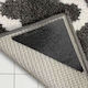 Non-Slip Rug Pads Set of 4 Hyderon