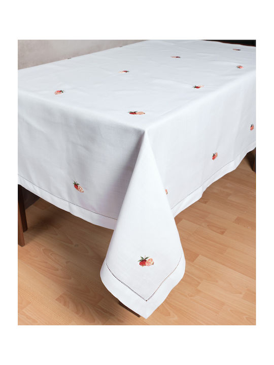 Silk Fashion Christmas Tablecloth L210xW170cm.