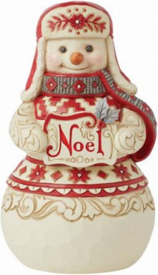 Enesco Коледна Фигура Снежен човек Височина 17см.