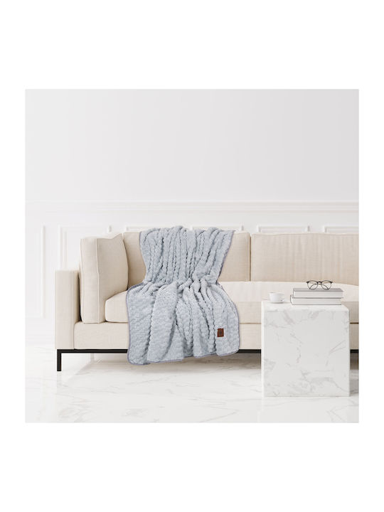 Greenwich Polo Club 8837 Κουβέρτα Fleece Καναπέ 130x170εκ. Grey