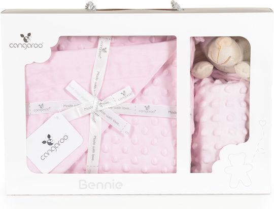 Cangaroo Babydecken Wickeltücher für Kinderzimmer Geschenkset 75x100cm 2 Stück