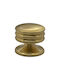 A-Lock Knob Furniture made of Metallic Gold 90.07.302 1pcs