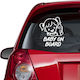 Car Sticker Baby On Board 7 Silver