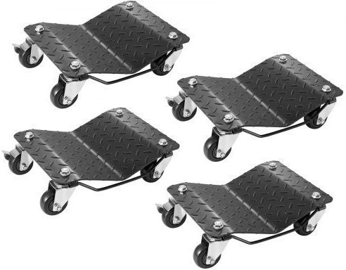 Vevor Set of 4 Heavy Duty Car Dollies 6000lb Naslsby415002sz5tv0