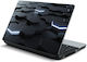Laptop Sticker Modern Abstract Rectangles 15.4"...