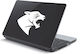 Laptop Sticker Panther 5cm X 4cm WxH