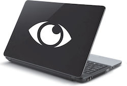Sticker Laptop Ochi Verde Deschis