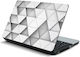 Αυτοκόλλητο Laptop Άσπρα Τρίγωνα 13'' 32,5cm X ...