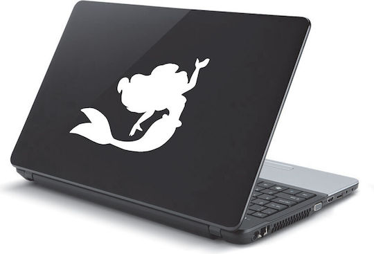 Laptop Sticker Mermaid 2 Orange