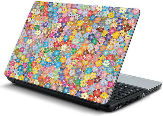 Laptop Sticker Flowers 02 15.6" 37cm X 25cm