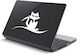 Αυτοκόλλητο Laptop Γάτα Όπως Στην Εικόνα