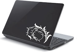 Αυτοκόλλητο Laptop Άνθος 15cm X 12cm Πxυ