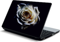 Αυτοκόλλητο Laptop Λευκό Τριαντάφυλλο 15 6" 37c...