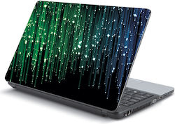 Laptop-Aufkleber Fallende Sterne 15,4" 35cm x 25cm