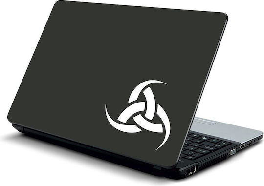 Αυτοκόλλητο Laptop Horns Ασημί