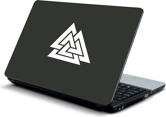 Αυτοκόλλητο Laptop Valknut Πορτοκαλί