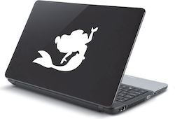 Αυτοκόλλητο Laptop Γοργόνα 2 Κόκκινο