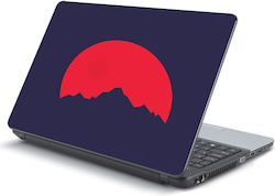 Laptop Sticker Red Moon 15" 32cm X 25cm