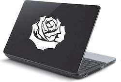 Αυτοκόλλητο Laptop Τριαντάφυλλο Αντίστροφη Κατε...