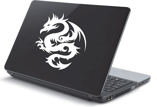 Αυτοκόλλητο Laptop Tribal Dragon Μαύρο