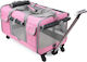 Pets Dog/Cat Carrying Pink Trolley L60xW39xH44cm