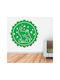 Kids Wall Sticker Elephant 3 Reverse Direction Inside Glass