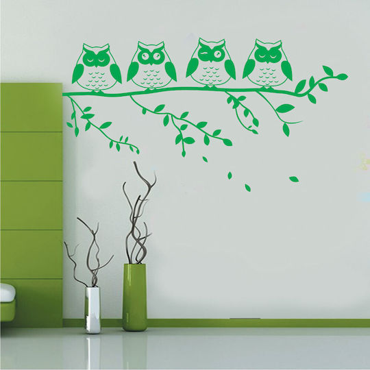 Kids Wall Sticker Black Owls