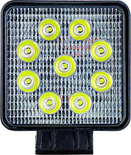 Iluminat Exterior Montat Pe Perete Etanș Led 27W 6000K 10.7x10.7x4.9cm