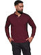 Polo Blouse Burgundy