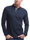 Barbour Polo Bluse Blau