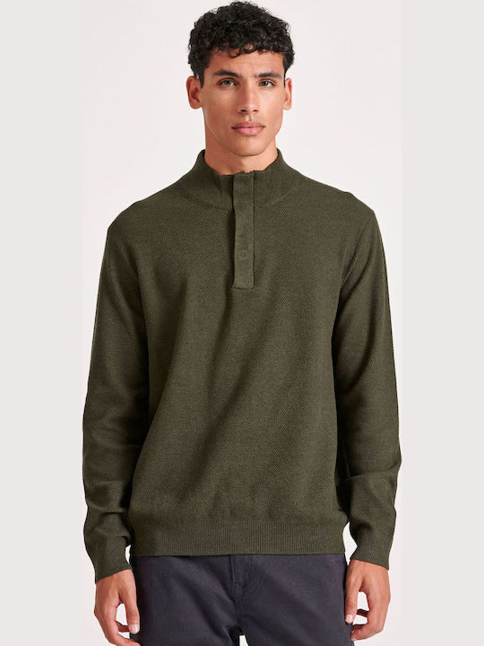 Funky Buddha Langarm Pullover Khaki