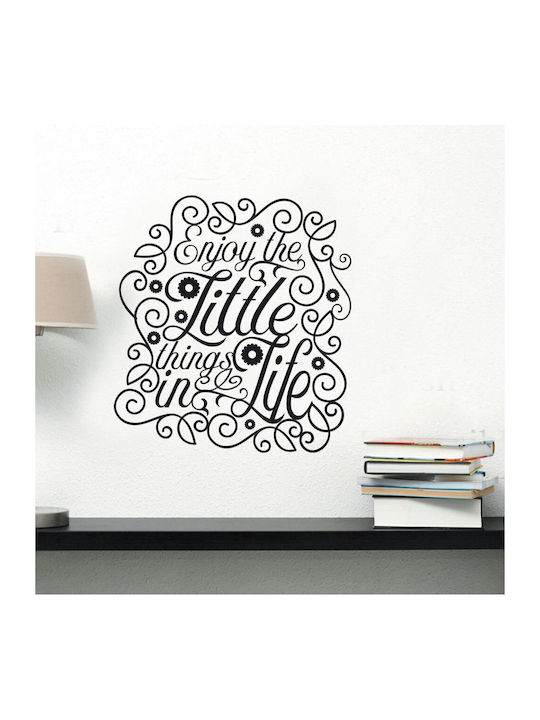 Dekorativer Aufkleber Wand Enjoy The Little Thi...