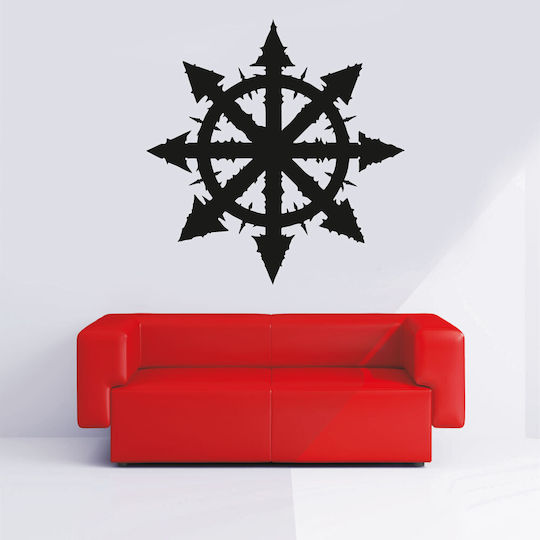 Decorative Wall Sticker Chaos Star 1 Piece Orafol