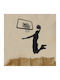 Decorative Wall Sticker Basketball 03 1 Pieces 40x45cm Orafol