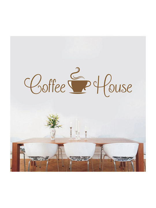 Decorative Wall Sticker Coffee House 1 Piece 50...