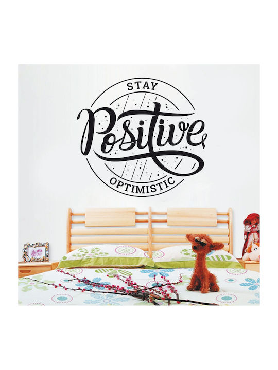 Decorative Wall Sticker Stay Positive 1 Piece 6...