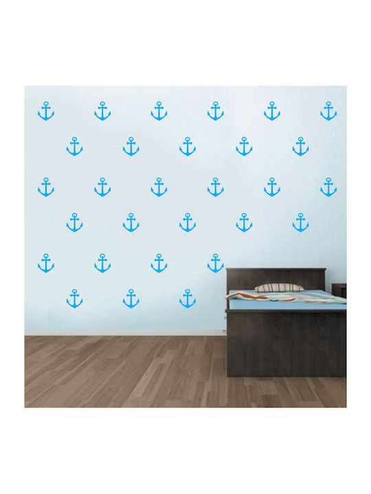Autocolant Decorativ De Perete Ancore 1 Buc Orafol