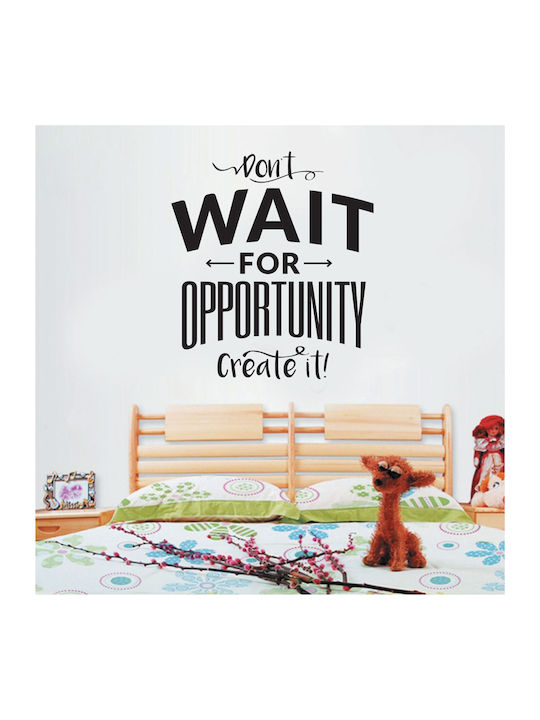 Decorative Sticker Wall Don't Wait For Opportun...