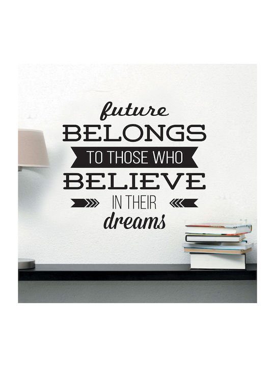 Autocolant Decorativ Perete Future Belongs - Di...