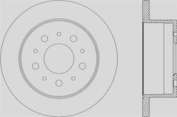 Open Parts Brake Disc