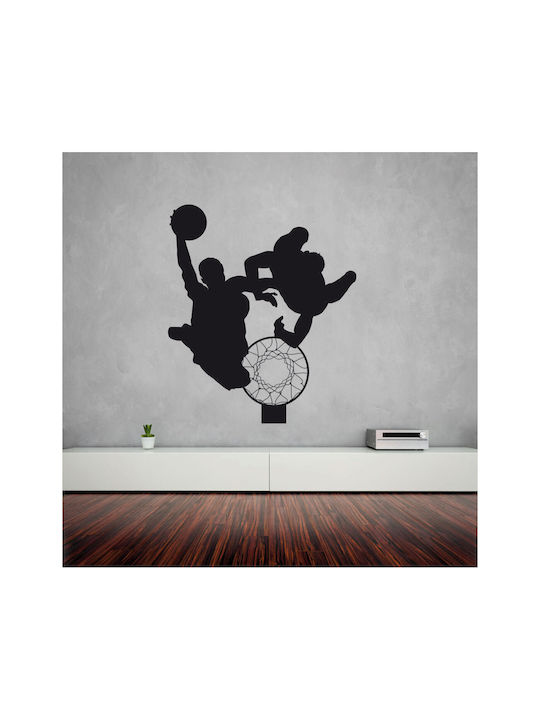 Basketball Wall Sticker 07 Blue