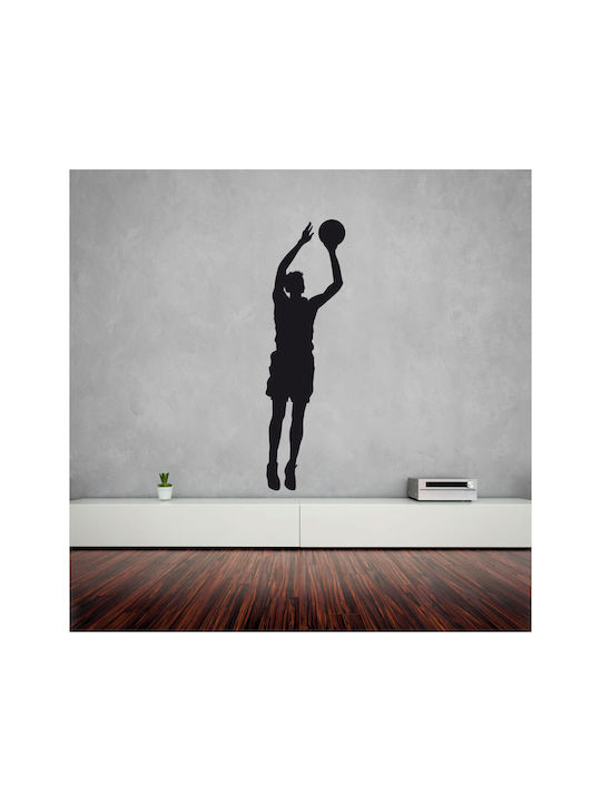 Αυτοκόλλητο Τοίχου Basketball 08 Πράσινο
