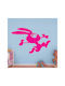 Kids Wall Sticker Yellow Bunny