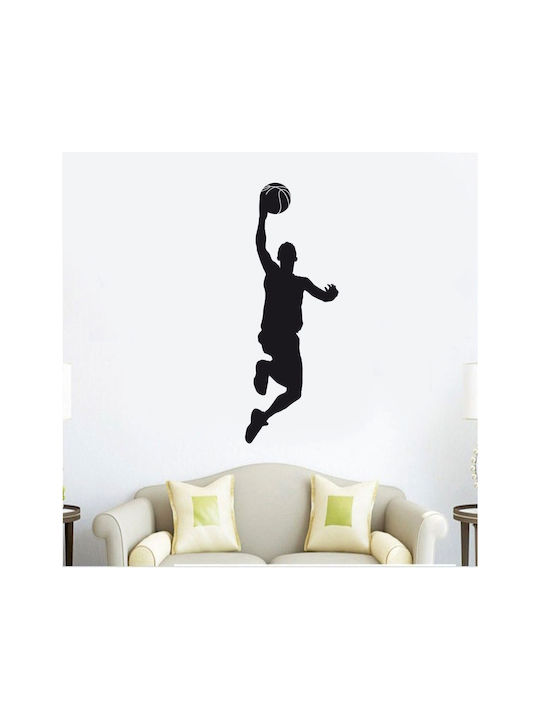 Αυτοκόλλητο Τοίχου Basketball 02 Πράσινο