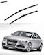 Front Wiper Blade Set Audi A4 2007-2011 600mm 500mm Bosch Aerotwin 3398000052 24" & 20" 2 Pieces
