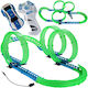 Rapid World Idealstore Glow-in--dark Race Track Dimensions 95 X 41 X 26 Cm Includes A Remote-controlled Electric Car Ability To Create Different Tracks Speed Control Motor Skills Development Creativity